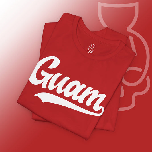 Guam Red Short Sleeve Tee