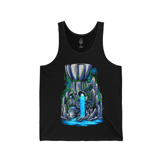 Skull Latte01 Jersey Tank