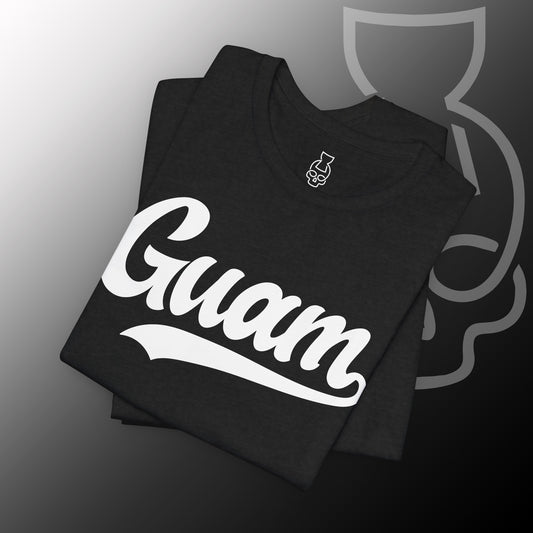 Guam Black Short Sleeve Tee